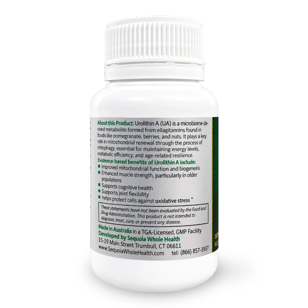 Urolithin A (500 mg) | 60 Capsules - Image 2